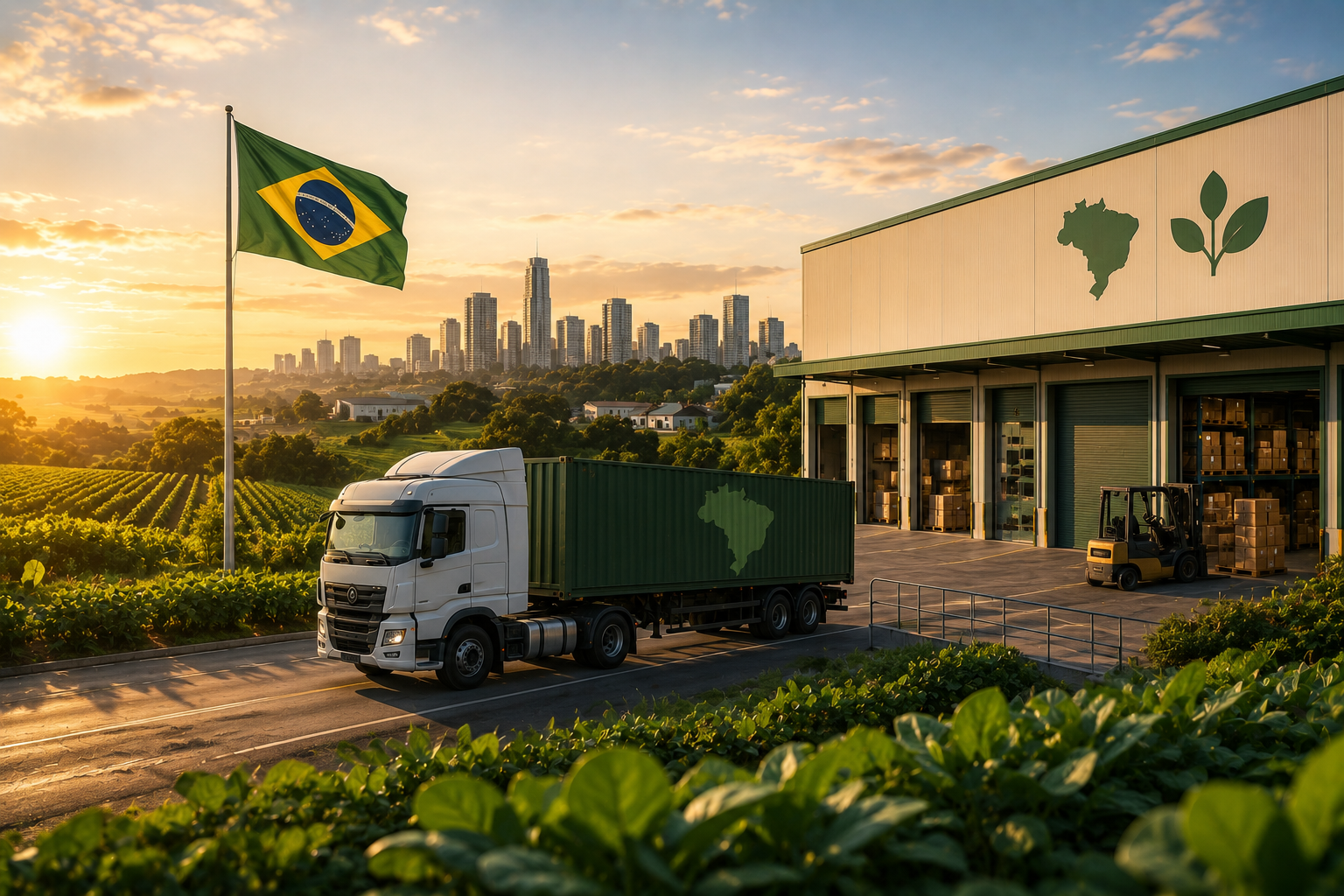 Logística no Agronegócio Brasileiro: a Estrutura por Trás de uma Potência Agroexportadora